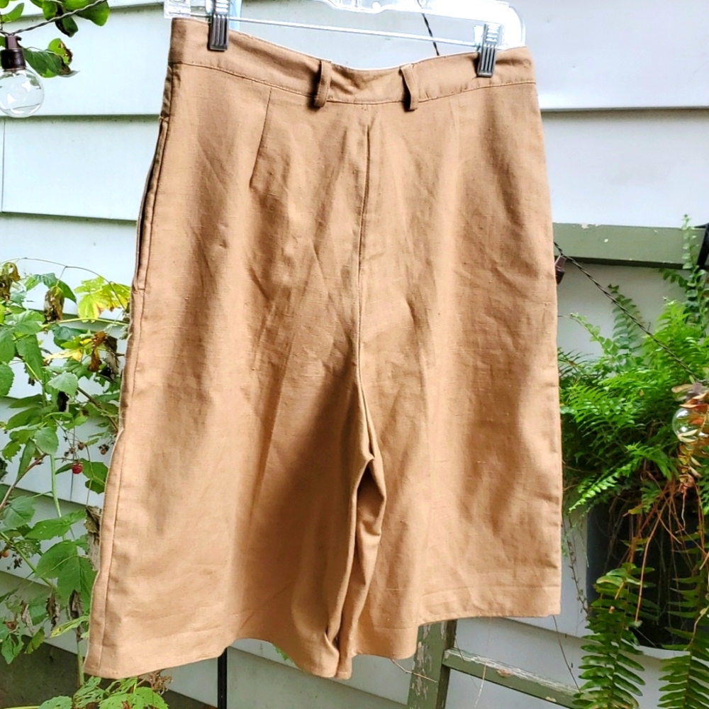 Vintage Walker & Lane ~  Highrise Khaki Utility Shorts- sz 6